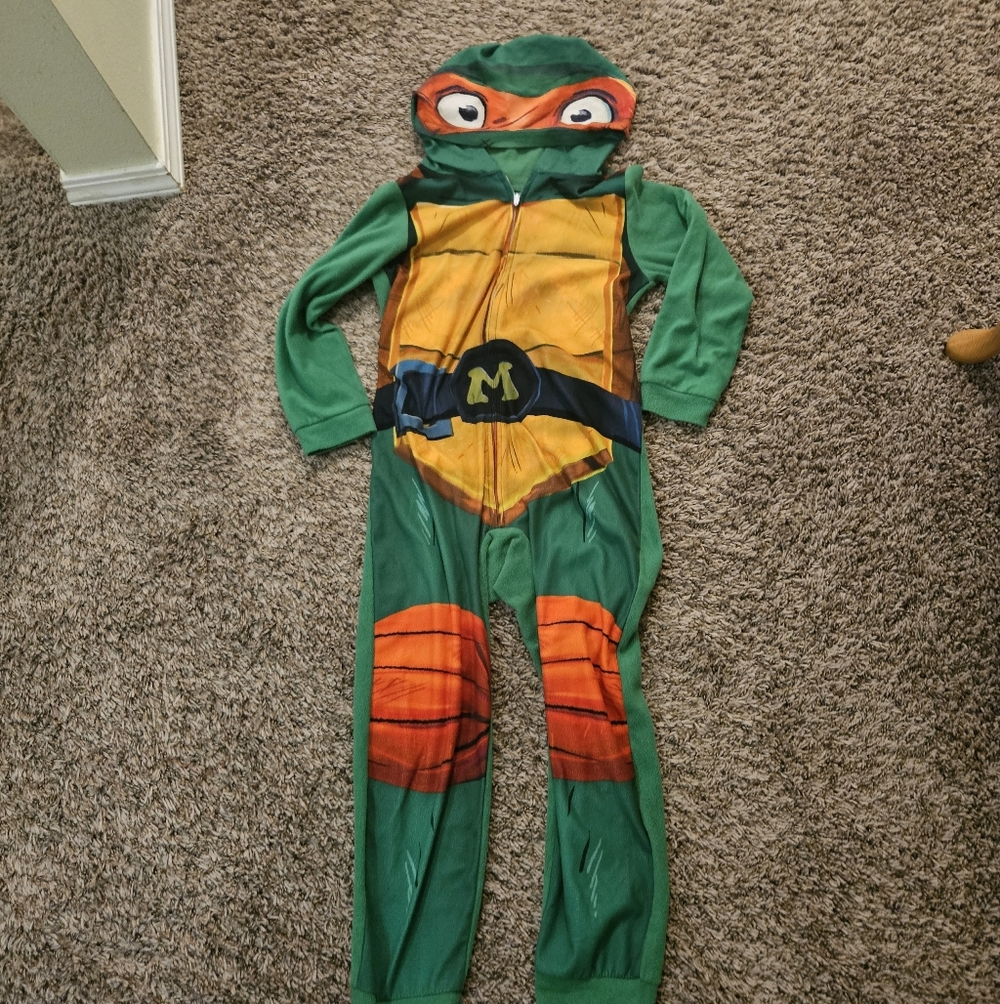 Nickelodeon Green Kids Footie One Piece